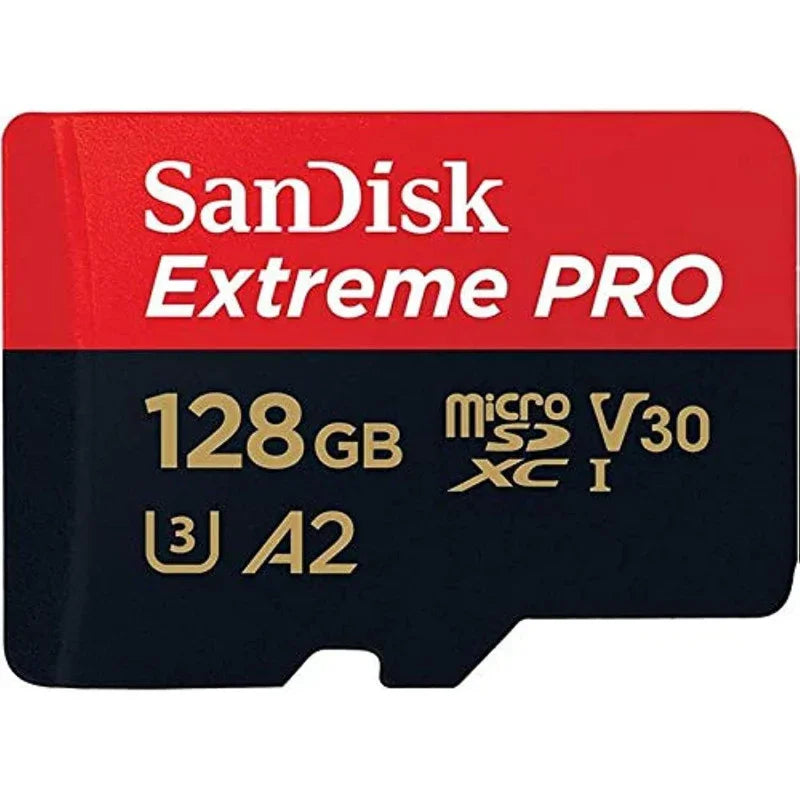 SanDisk Extreme PRO microSD UHS-I 170 MB/s Card with Adapter 128GB - SDSQXCY-128G-GN6MA - eBuy UAE
